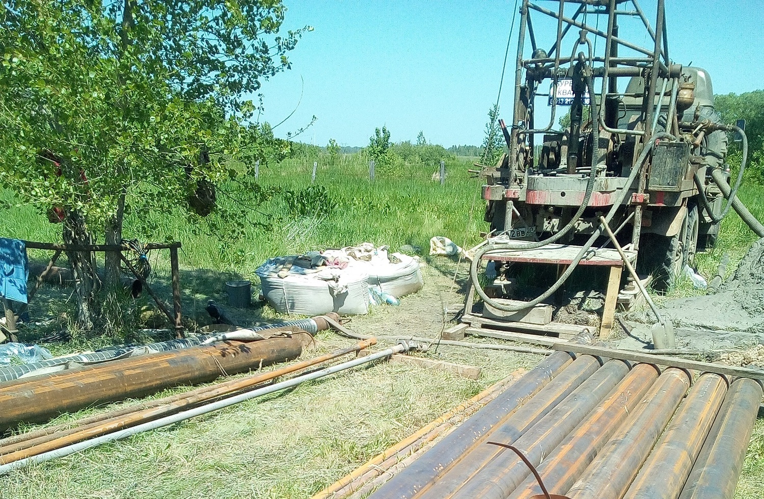 Бурение скважин 